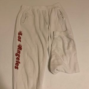 white brandy melville sweats